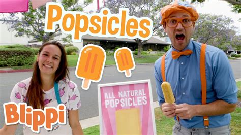 Blippi Makes Fruit Popsicles! | Learn About Healthy Eating For Kids | Educational Video for ...