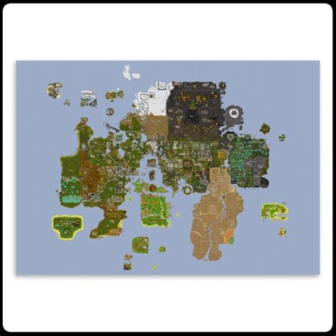 World Map Poster - The RuneScape Wiki