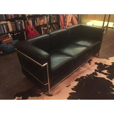 Le Corbusier LC3 Replica Sofa - AptDeco