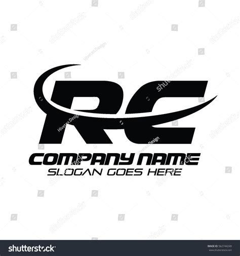 Rc Logo Stock Vector (Royalty Free) 562744240