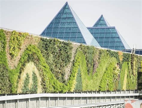 WATCH: Incredible Timelapse Shows Installation of North America’s Largest Green Wall | Inhabitat ...