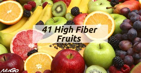 41 High Fiber Fruits to Help with Weightloss | Fiber d'Lish