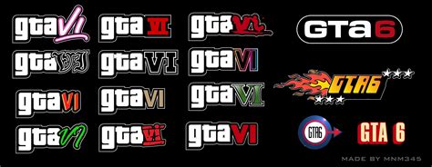 GTA VI Logos In Previous Styles By mnm345 - GTAVice.net