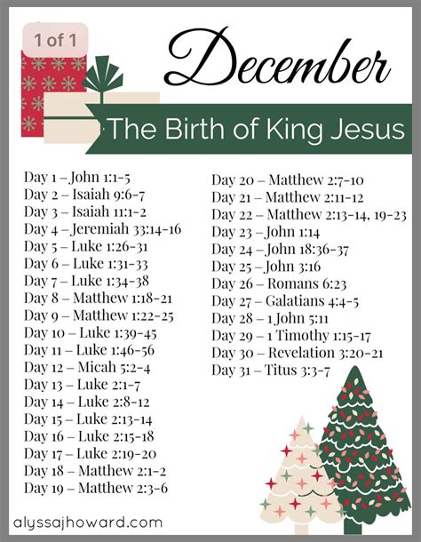 Printable 30 Day Bible Reading Plan - Calendar Printables