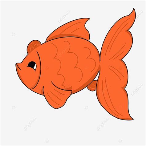 Cartoon Goldfish Clipart Transparent PNG Hd, Goldfish Clipart Cartoon ...