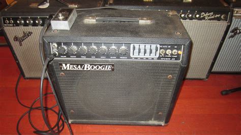 1988 Mesa / Boogie Studio .22 Black Clean w Footswitch One Owner – Rivington Guitars