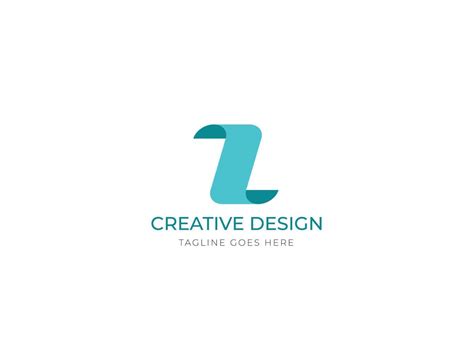 Z letter logo design template 21188410 Vector Art at Vecteezy