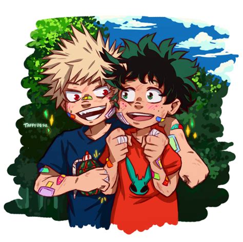 Kid Bakugo And Deku