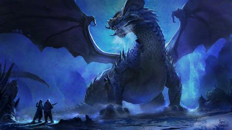 Epic Fantasy Dragon HD Wallpaper by Alejandro Olmedo