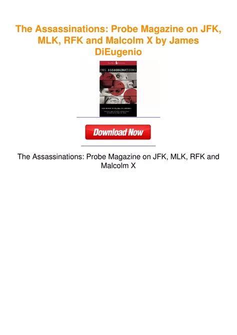 PPT - The Assassinations: Probe Magazine on JFK, MLK, RFK and Malcolm X ...