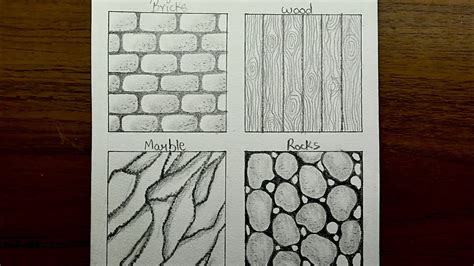 Discover 83+ rock texture sketch - in.eteachers