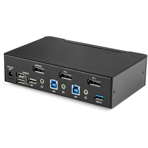 StarTech KVM Switch - 2 Port - DP 4K60 - USB 3.0 (SV231DPU34K) | Ascent NZ