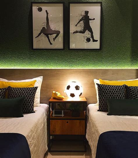 35 Coolest Soccer Themed Bedroom Ideas For Boys – OBSiGeN