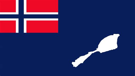 Bandera e Himno de Isla de Jan Mayen (Noruega) - Flag and Anthem of Island of Jan Mayen (Norway ...