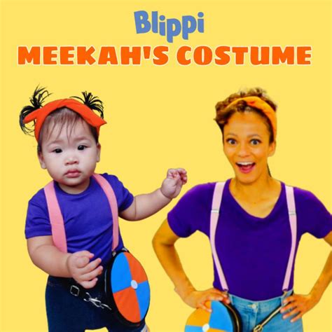 MEEKAH - BLiPPi KIDS COSTUME SET Affordable (Violet Shirt/ Turban/ Suspender/ Blippi Belt bag ...