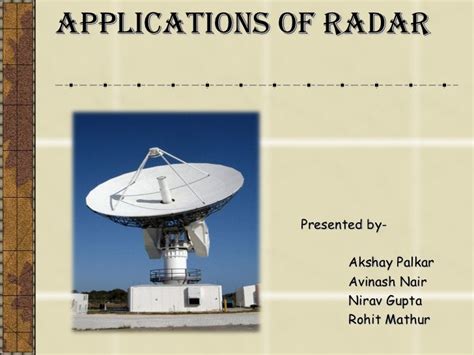 Radar Application