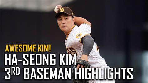 Awesome Kim! Ha-Seong Kim 3rd Baseman Highlights - YouTube