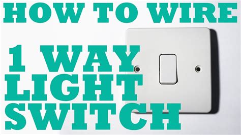 One Way Light Switch Wiring Diagram - Collection - Faceitsalon.com