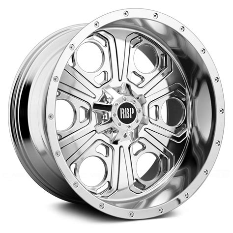 RBP® REVOLVER-6 MONOBLOCK Wheels - Polished Rims