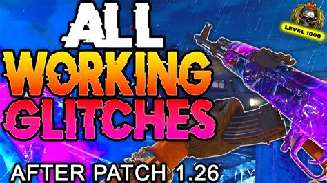 Cold War Zombie Glitches: All Working Forsaken Glitches After 1.26 Patch (Solo Unlimited Xp ...