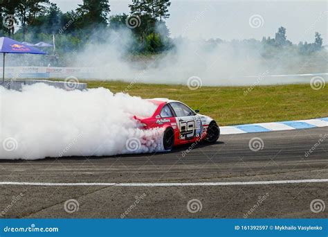 KYIV. UKRAINE-7 JULY 2019 YEAR. Drifting Competitions Editorial ...