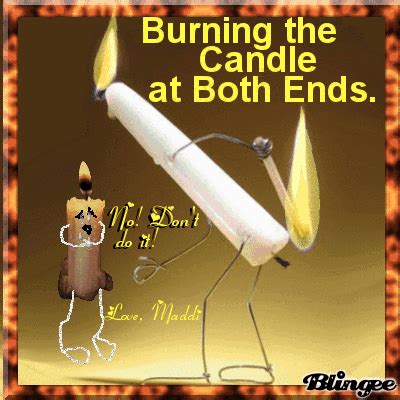 Burning the Candle at Both Ends: Created by Maddi Picture #121550380 | Blingee.com