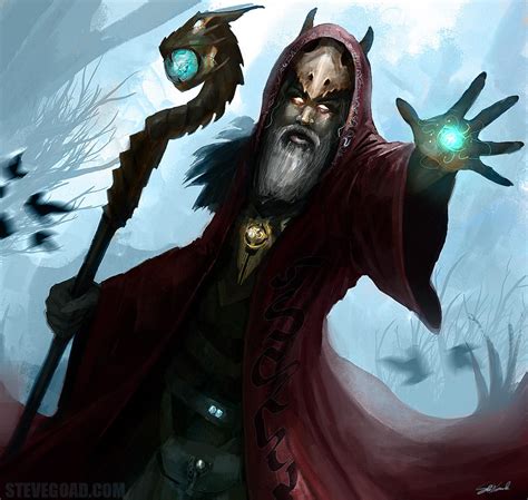 Character Art - Wizard by stevegoad on DeviantArt