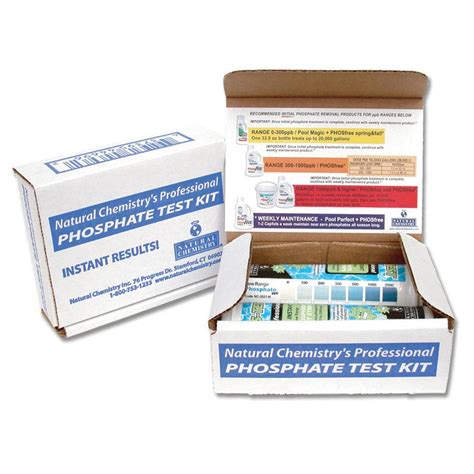 Natural Chemistry Dealer Phosphate Test Kit 100 Tests Per Bottle-00080 ...