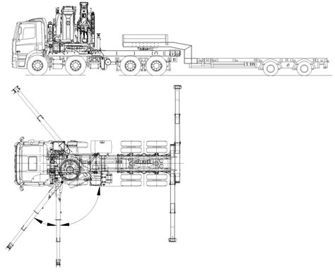 Crane Truck Drawing at PaintingValley.com | Explore collection of Crane Truck Drawing