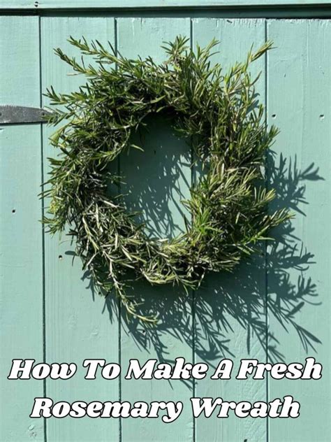 21 Rustic Rosemary Wreath Ideas + DIY – Pink Pop Design