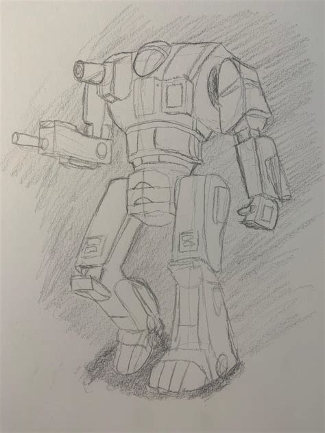 Combat robot by dbot123 on DeviantArt