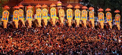 Elephant festivals of Kerala – Discovering India