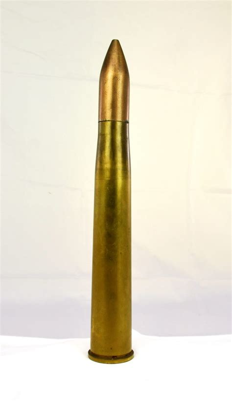 Bofors Deactivated Shell Case 40mm 1955 Anti Aircraft Gun - Sally Antiques