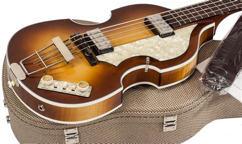 Hofner Violin Bass Mersey H500/1-62-0 - vintage sunburst Semi & hollow-body electric bass