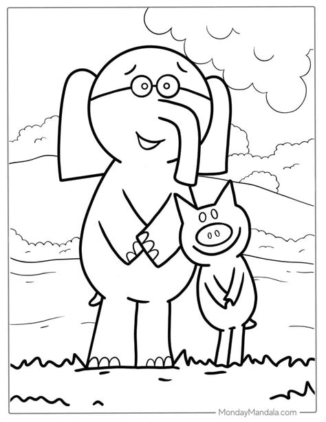 30 Elephant Coloring Pages (Free PDF Printables)