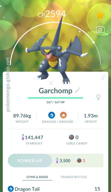 Garchomp - Pokemon Go