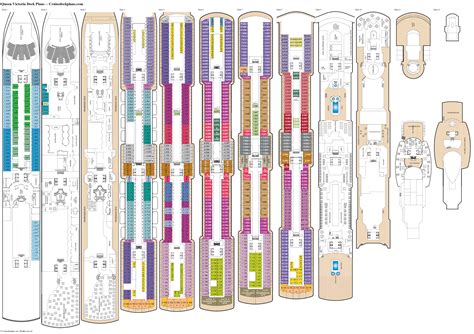 Queen Victoria Deck 5 Deck Plan Tour