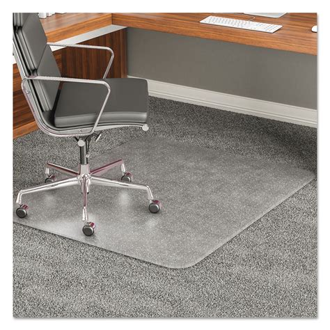 Staples Flat Pile Carpet Chair Mat Lip - Carpet Vidalondon