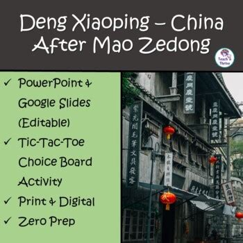 Deng Xiaoping, 4 Modernizations, Tiananmen Square & One-Child Policy Lesson