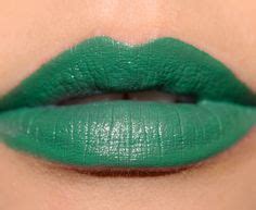 42 Green lipcolours ideas | lipstick, green lipstick, green