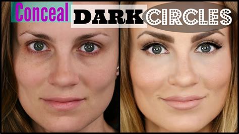 How to Cover Dark Under Eye Circles | Easy! - YouTube