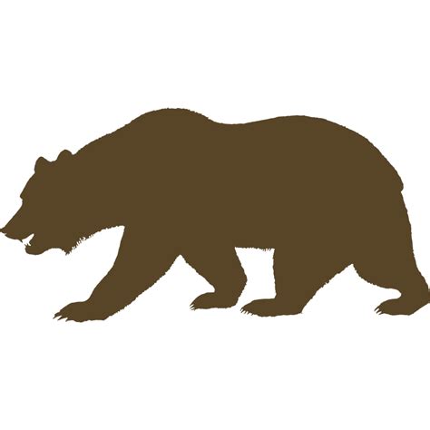 california state bear logo - Clip Art Library