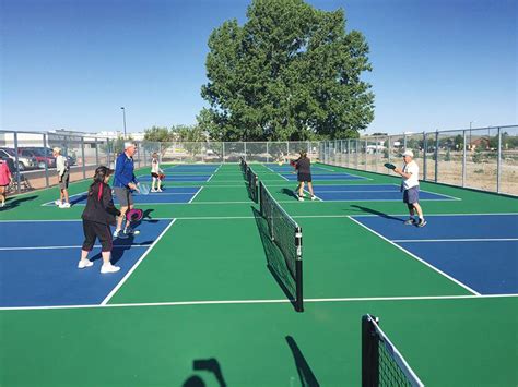 6 outdoor pickleball courts open at CRC | Local Sports News ...