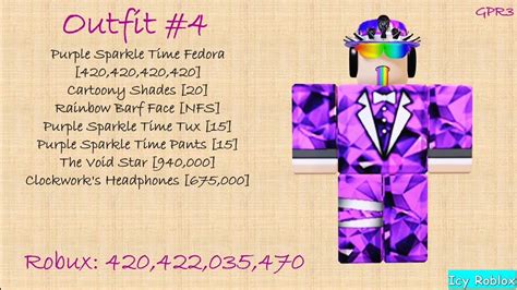 Purple Tuxedo Roblox