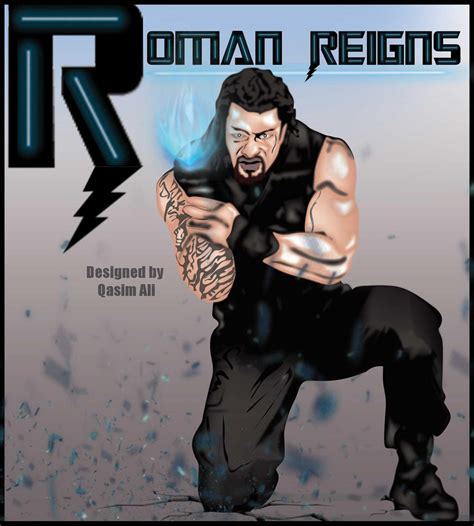 WWE01 Roman Reigns by qasimali01 on DeviantArt