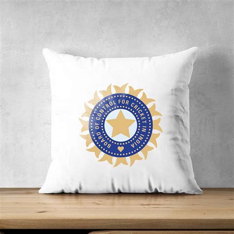 Send ICC India Cricket Team Logo Printed Cushion Online - GAL23-111214 ...