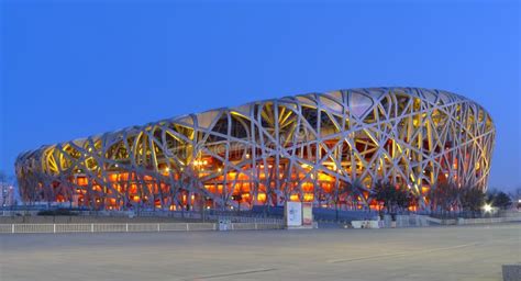 Beijing National Stadium Bird S Nest Editorial Stock Photo - Image of ...