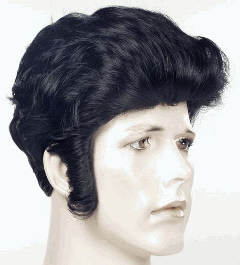 Elvis 8 Wig | Wigs, Costume wigs, Black wig