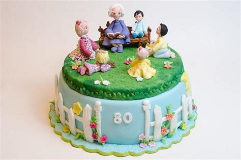 80th anniversary cake - Decorated Cake by Rositsa - CakesDecor