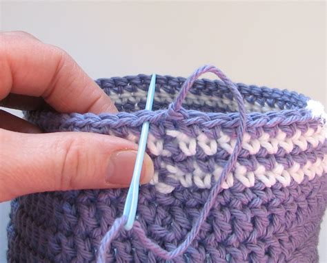 How to Fasten Off Your Crochet Project - Ambassador Crochet